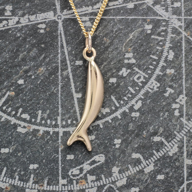 Fish - solid 9ct gold
