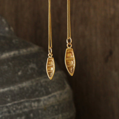 Boat - large - solid 9ct gold