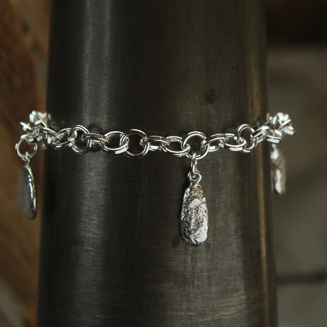 No.2 with three silver pebbles