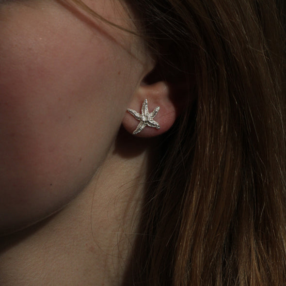 Tiny starfish studs