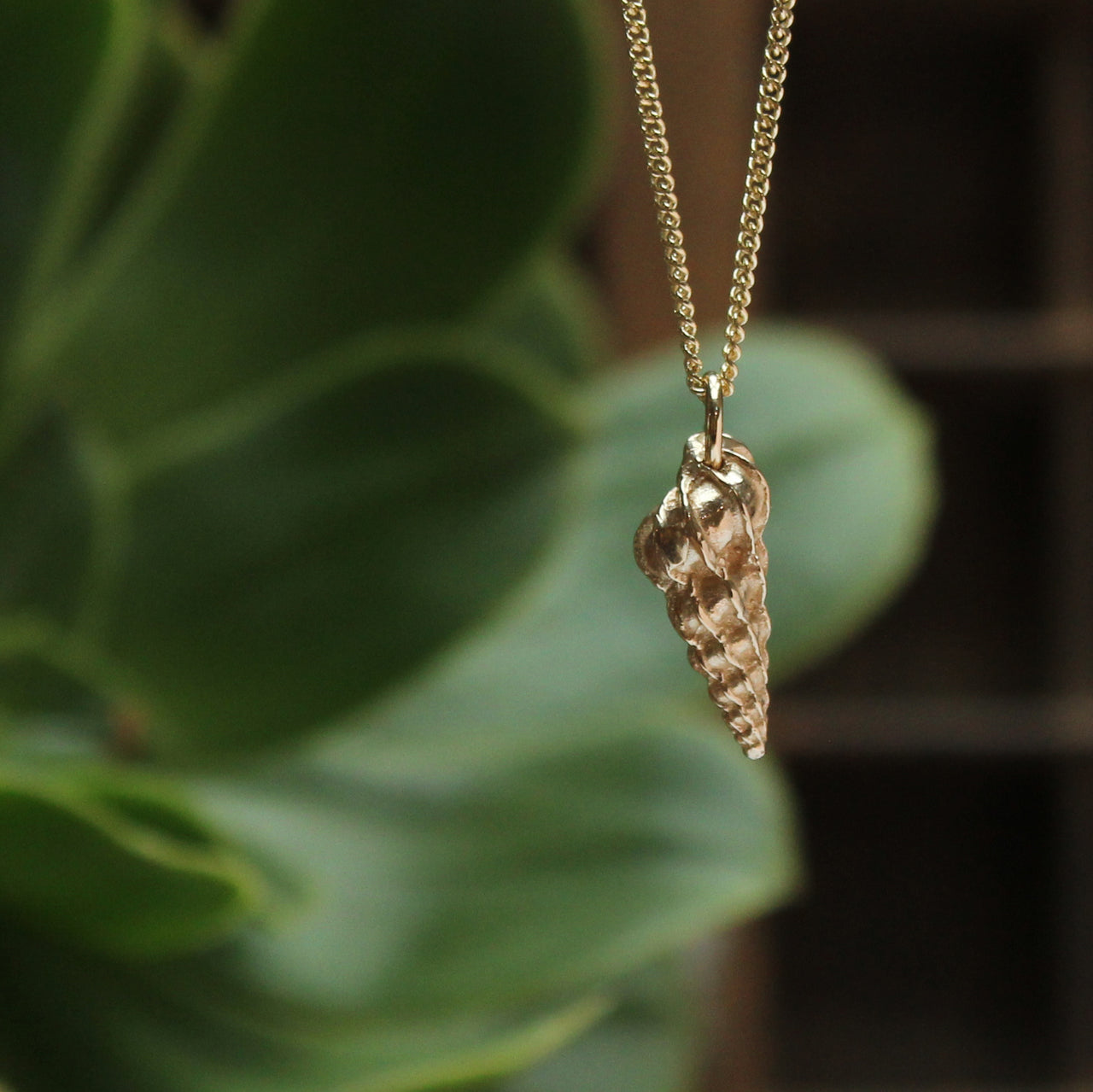 St Martin's small wentletrap - 9ct yellow gold