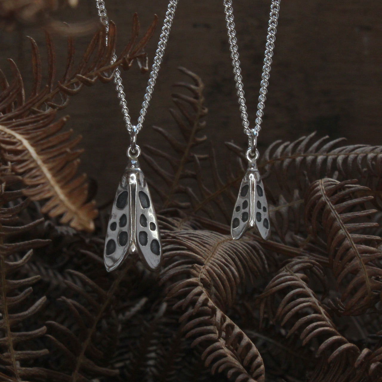 Moth - small silver version