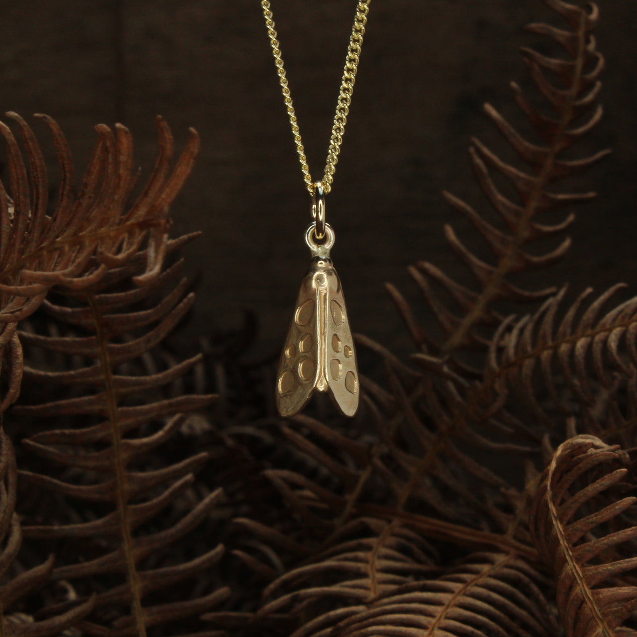Moth - small gold version