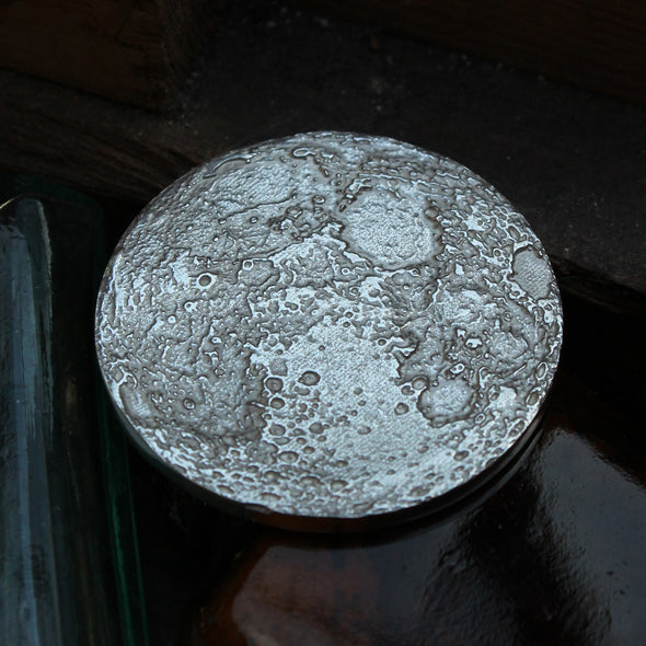 Super moon coin - light side, silver