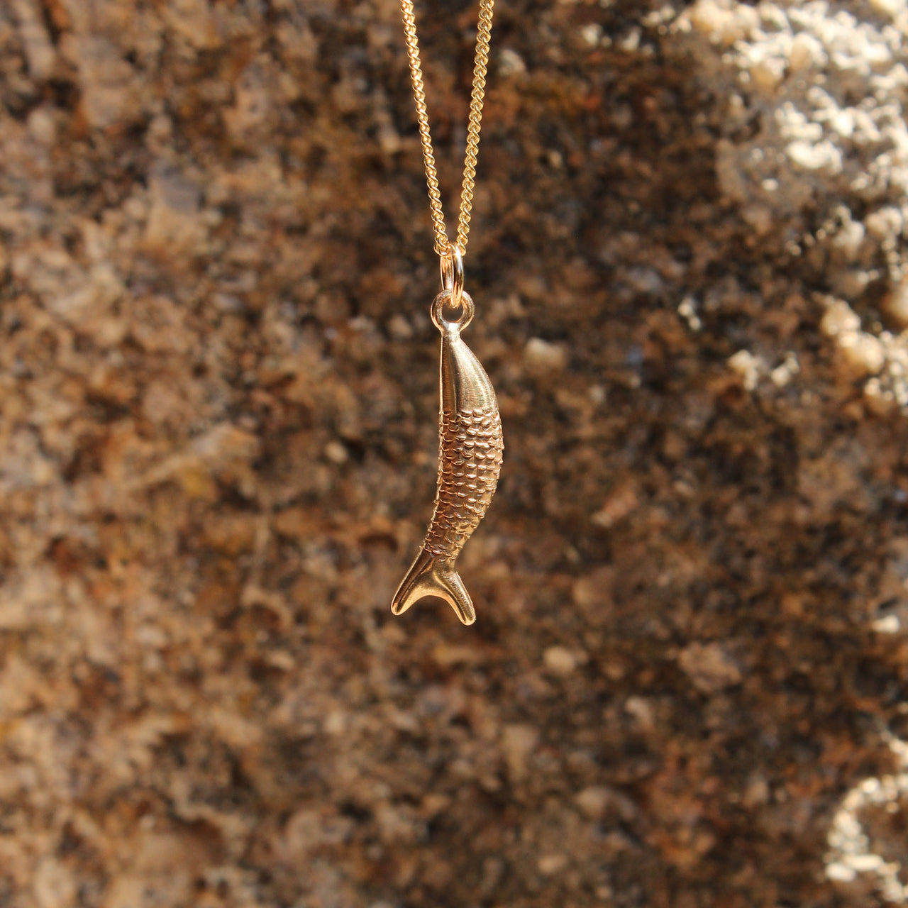 Mermaid fish - gold