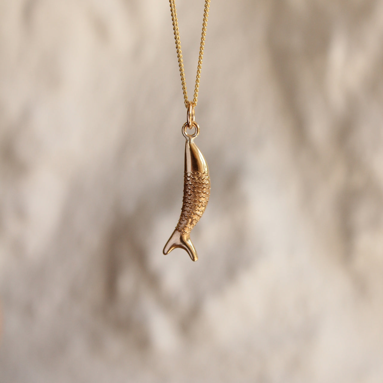 Mermaid fish - gold