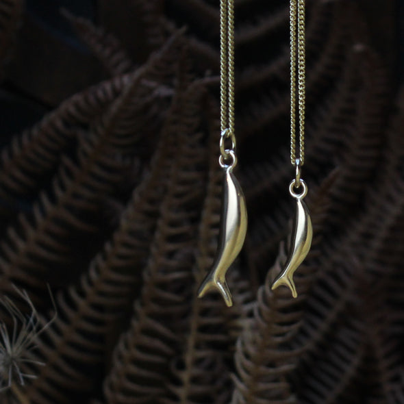 Baby Fish - solid 9ct gold