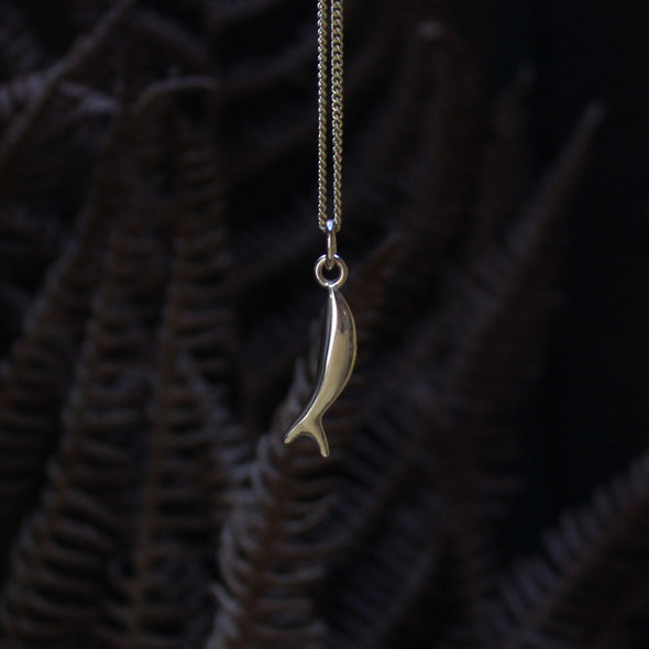 Baby Fish - solid 9ct gold