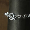 Wrist chain No.5 - boat ring & boat cleat. No charms