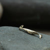 Humpback whale - small - solid 9ct gold