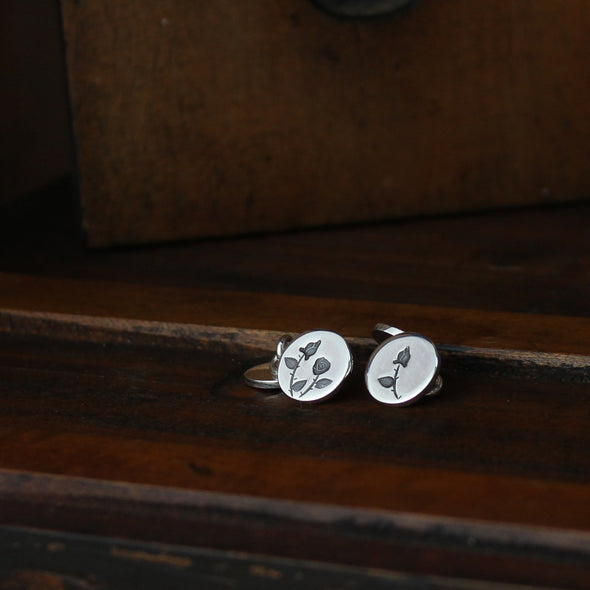 Roses cufflinks