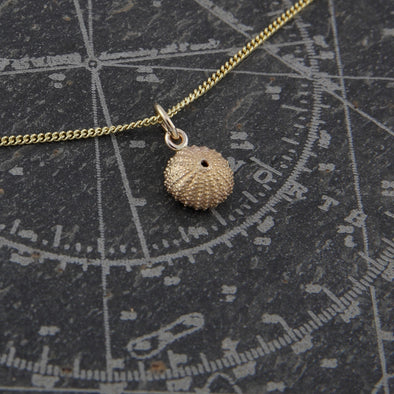 Little St. Martin's urchin - solid 9ct gold