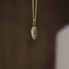 Pinecone - small - solid 9ct gold