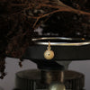 Urchin -Little, St Martin's - solid 9ct gold on a solid silver bangle