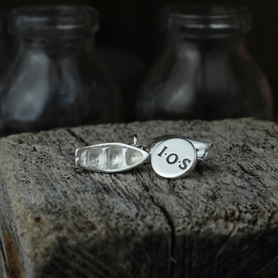 Rowing boat cufflinks