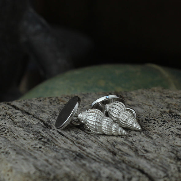 St. Martin's whelk cufflinks